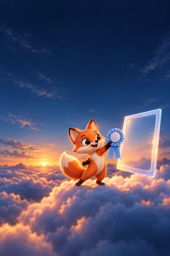Gallery Report Card in the Sky theme